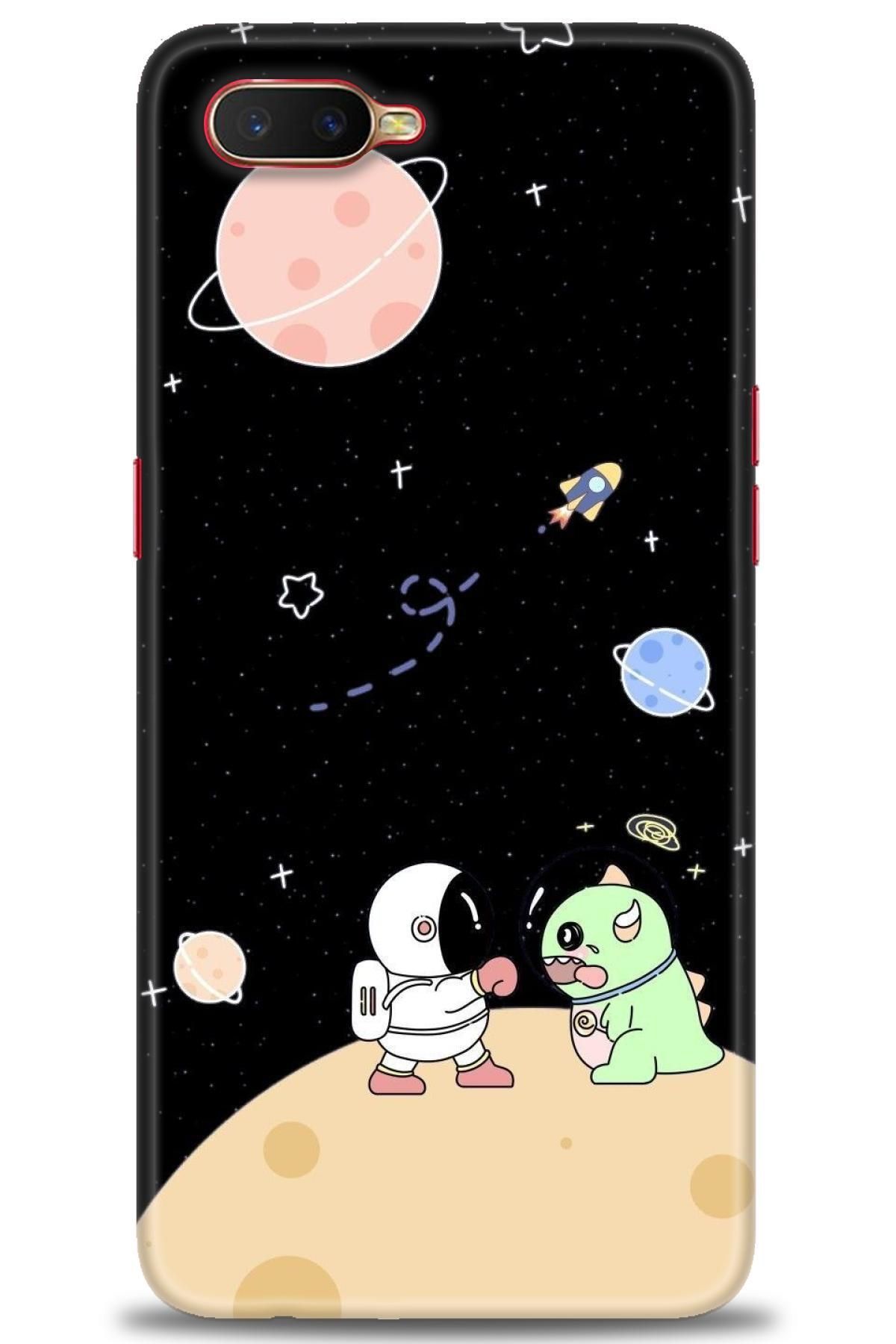 OPPO RX17 Neo İle Tam Uyumlu HD Baskılı Desenli Kılıf - Oppo - 380