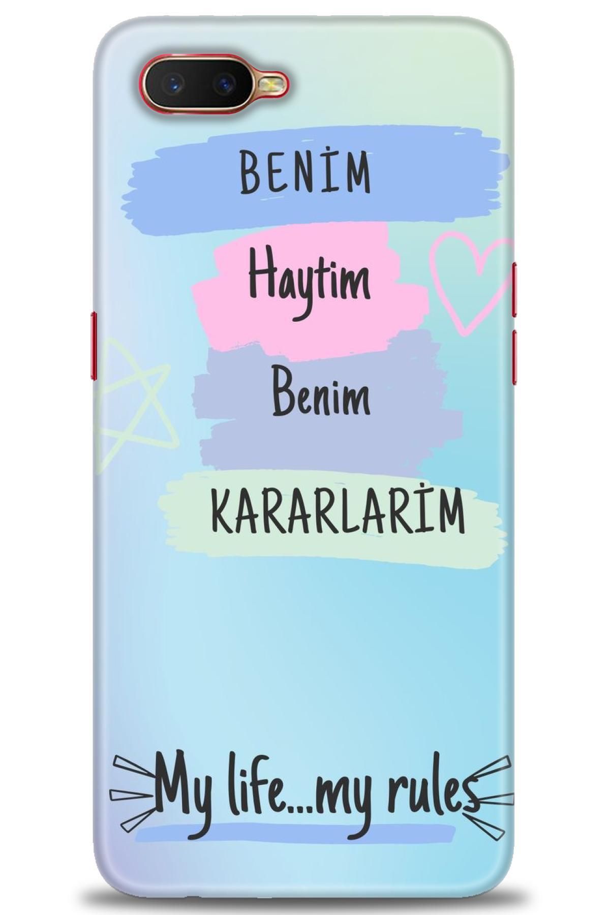 OPPO RX17 Neo İle Tam Uyumlu HD Baskılı Desenli Kılıf - Oppo - 1072