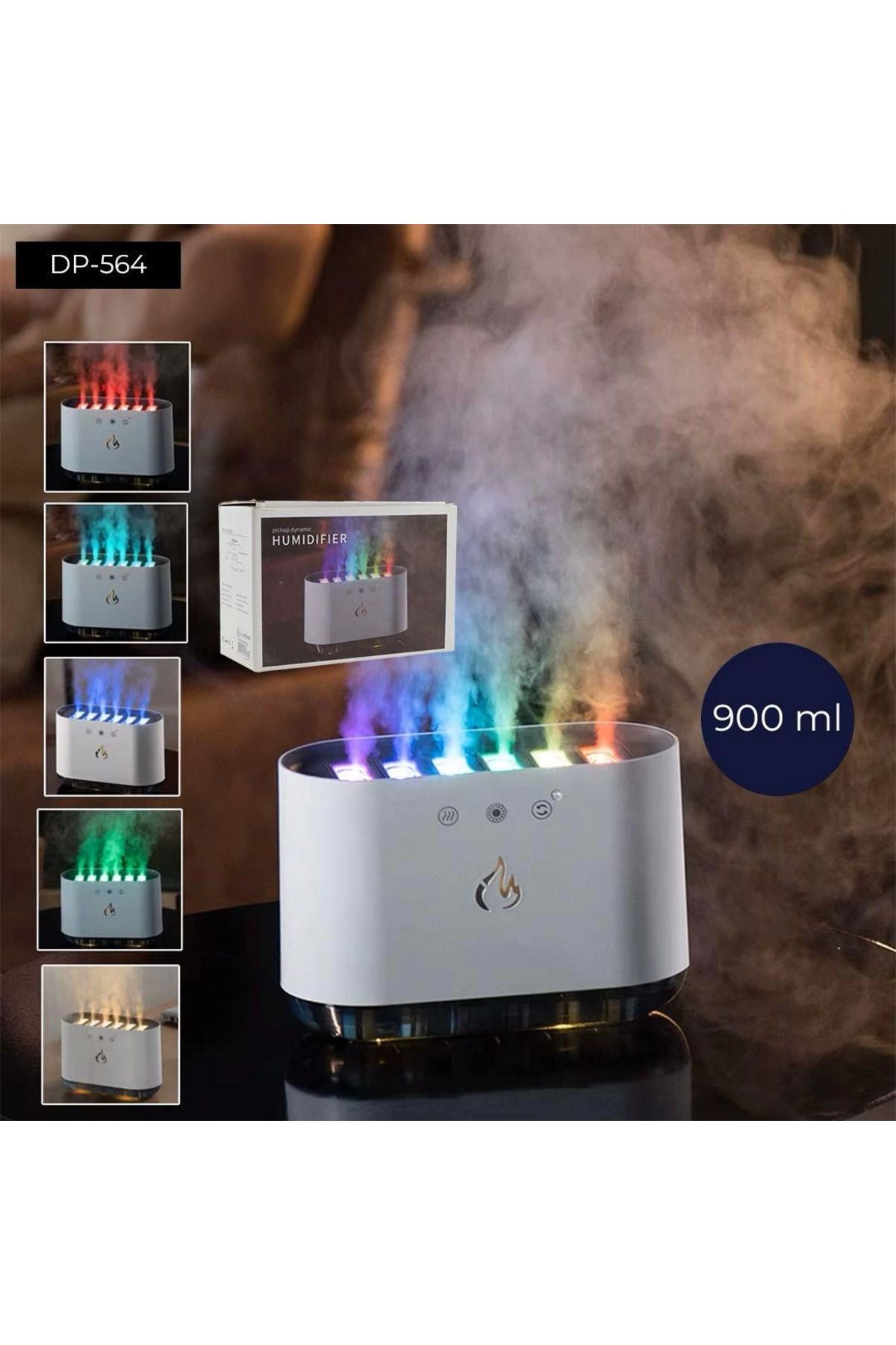 gizmurstore 6 Başlıklı Hava Nemlendirici - GMS4858-3610 Uyumlu