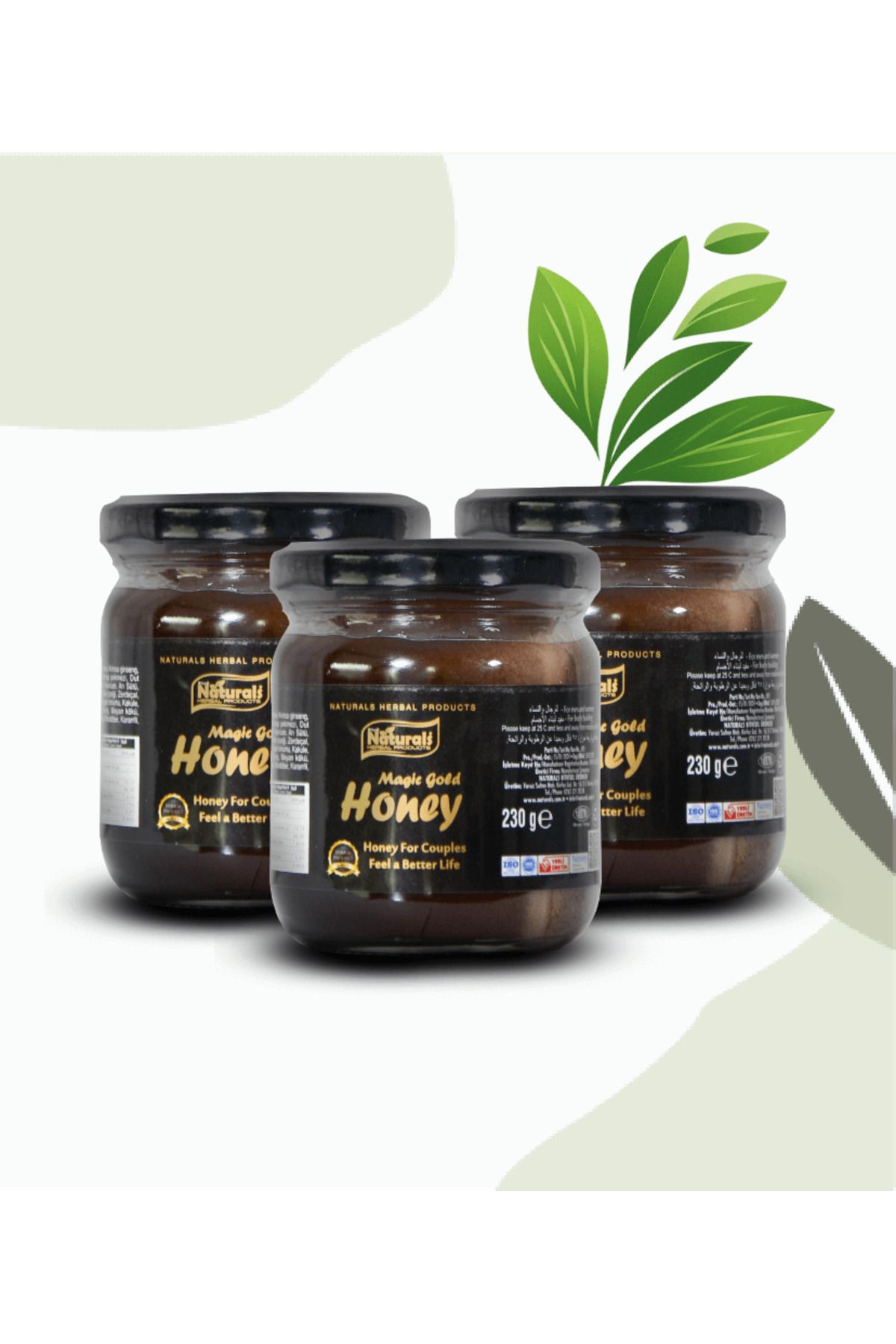 Aktiva Naturals Üçlü Magic Gold Honey Özel Ballı Bitkisel Karışımlı Macun 240GR.