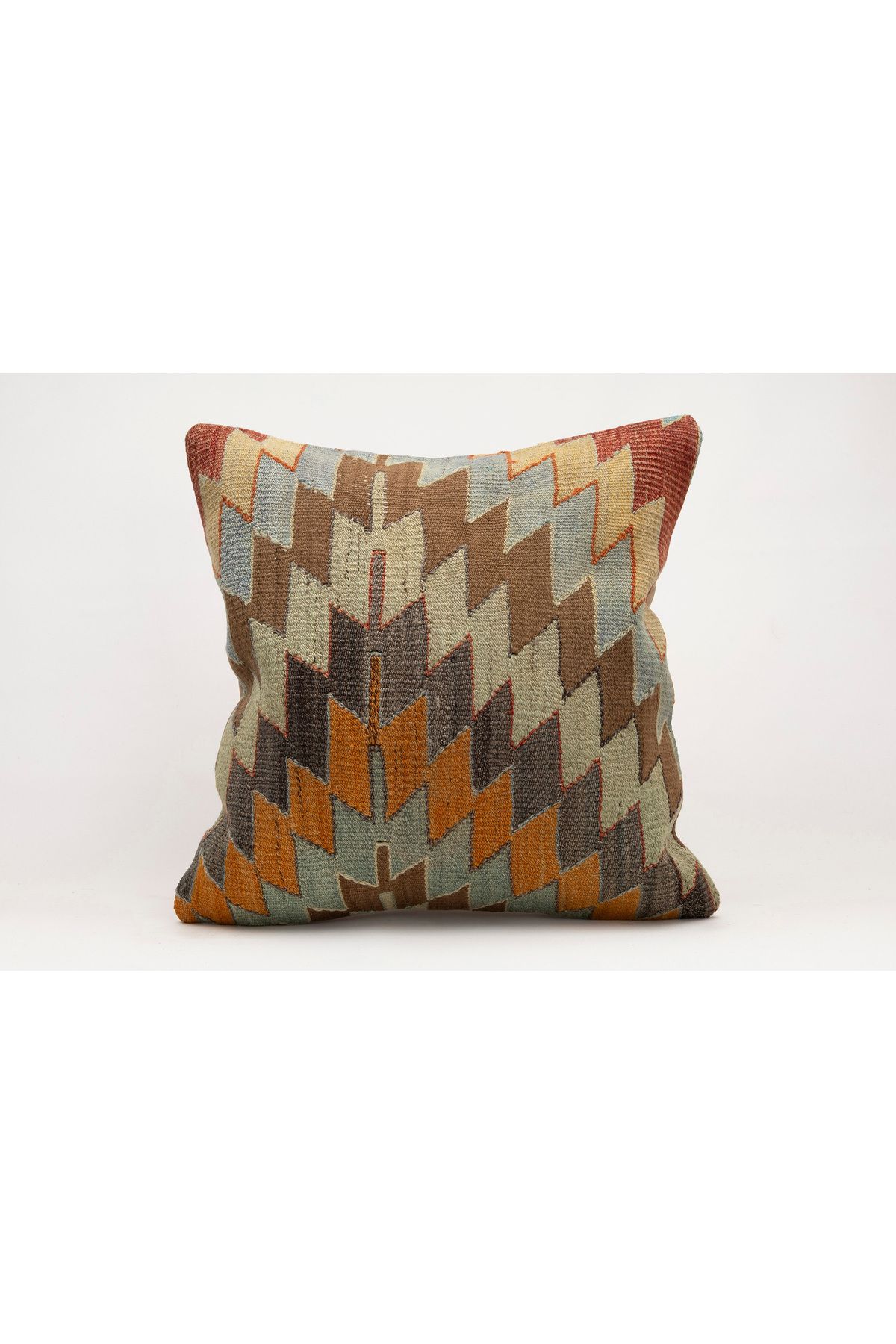 Kilim Whole Sale El Yapımı Kilim'den Yapılmış Yastık Kırlent Kılıfı, 50x50 cm