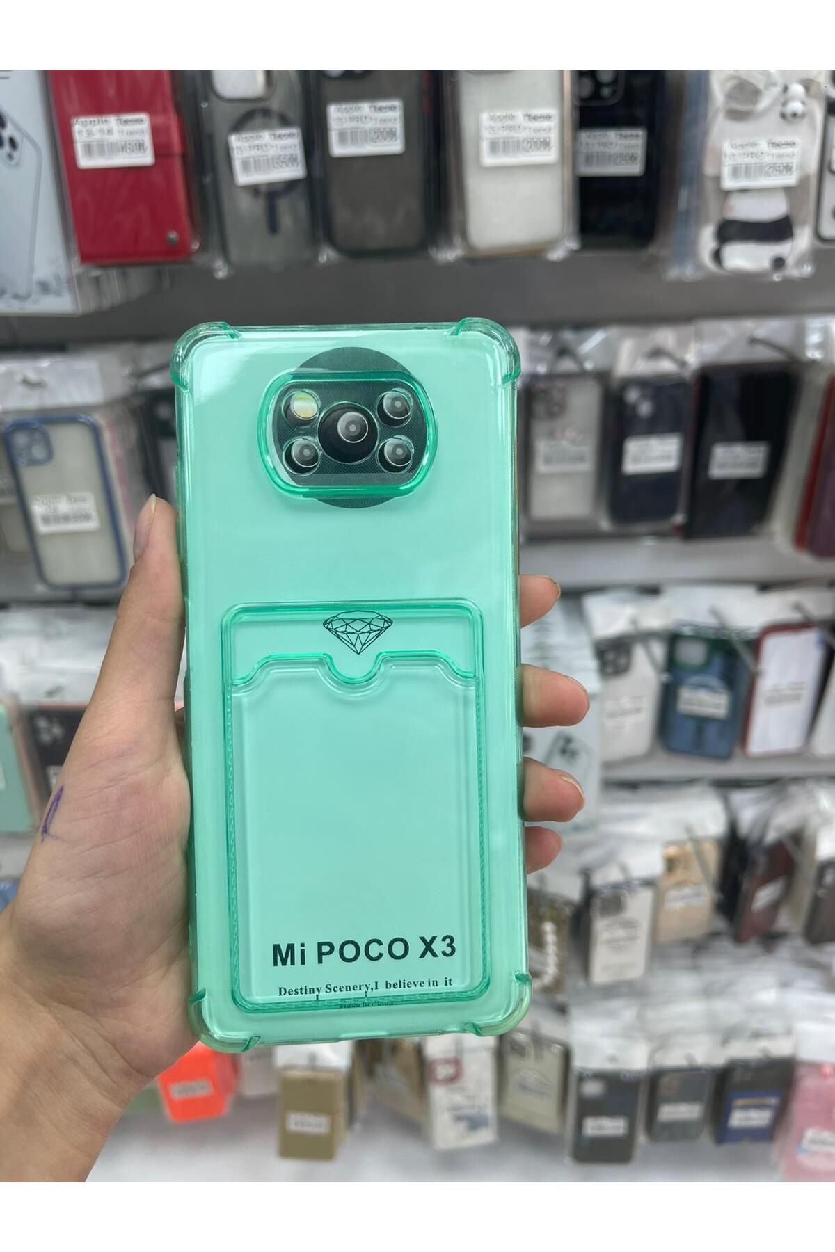 TECNOTREND ioamii poco x3/x3 pro uyumlu şeffaf kılıf