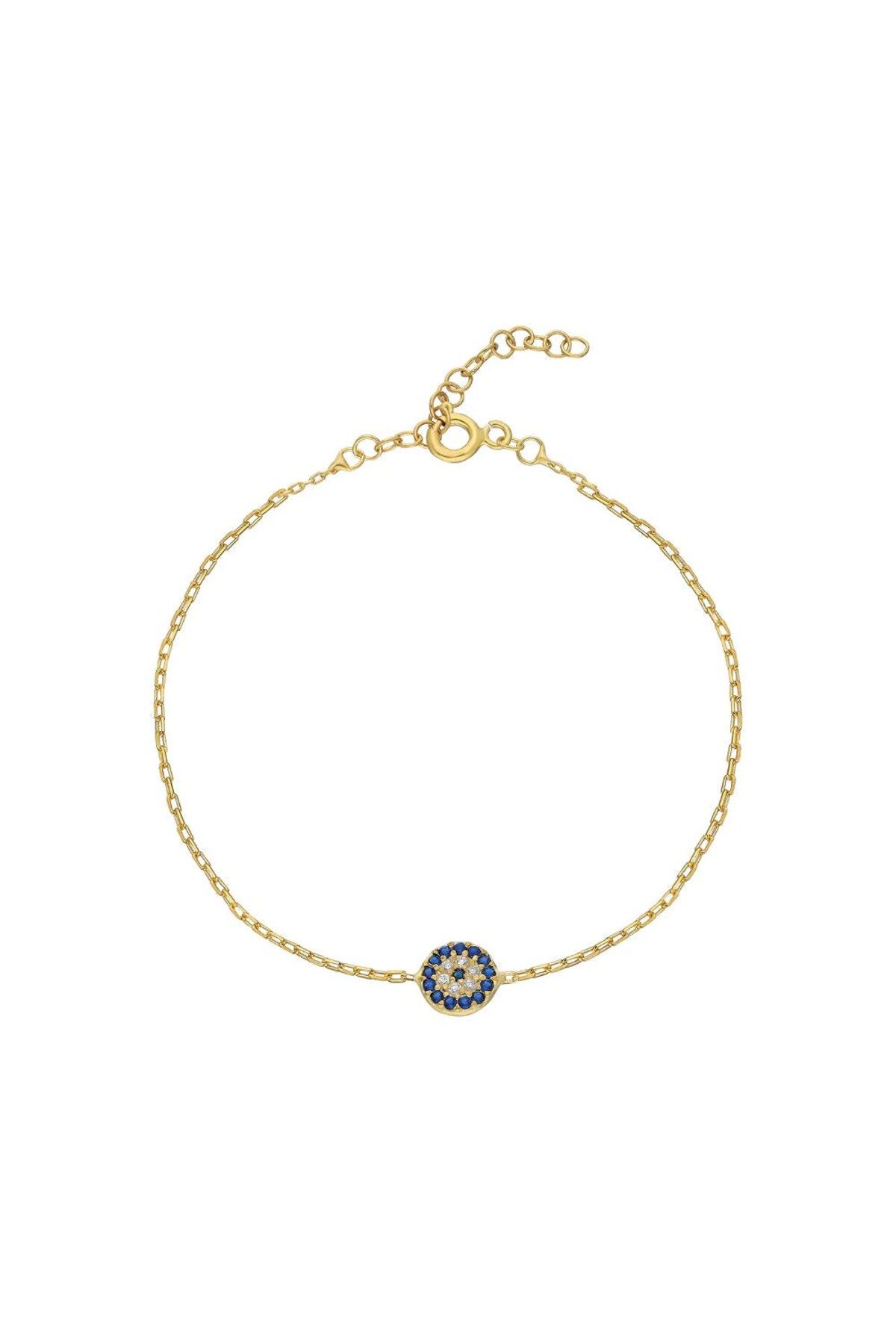 beonejewelry MİNİ TAŞLI NAZAR BİLEKLİK | 925 GÜMÜŞ
