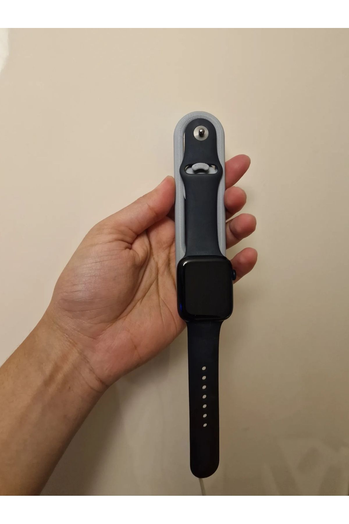 PUREYSMA Apple Watch Uyumlu Duvar Tipi Şarj Standı – 3D Baskı Ayarlanabilir Askı Aparatı