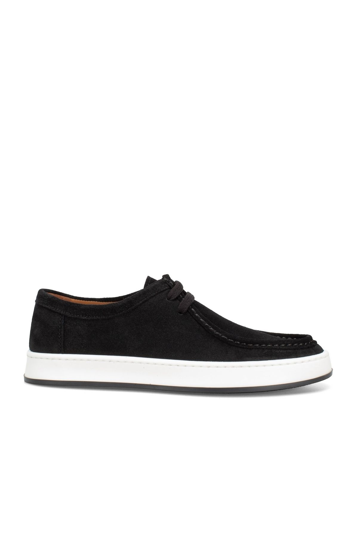 Alba Hakiki Yumuşak Deri Design Erkek Sneaker