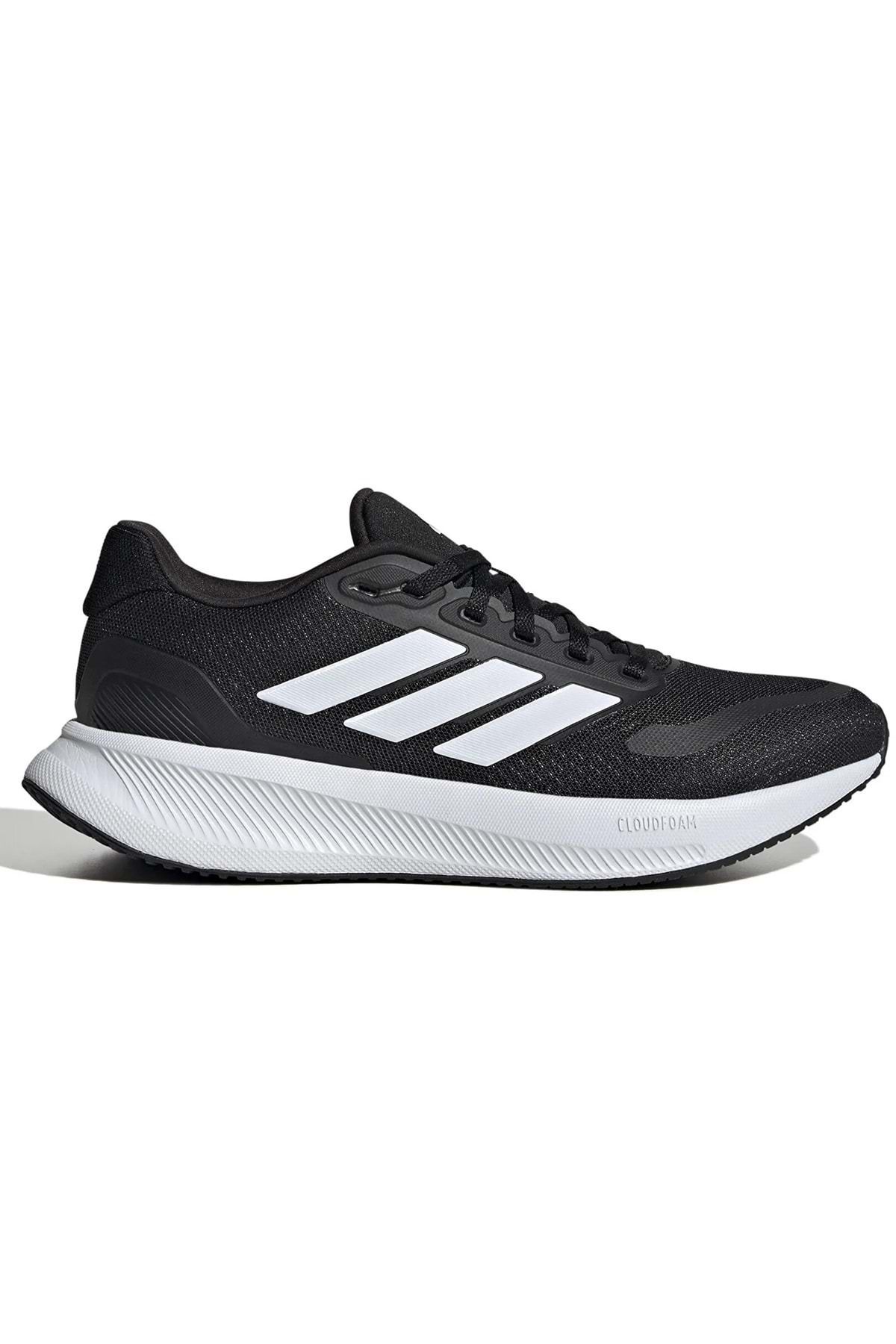 adidas Runfalcon 5 W IH7759-JI3979 Unisex Spor Ayakkabı SİYAH-BEYAZ
