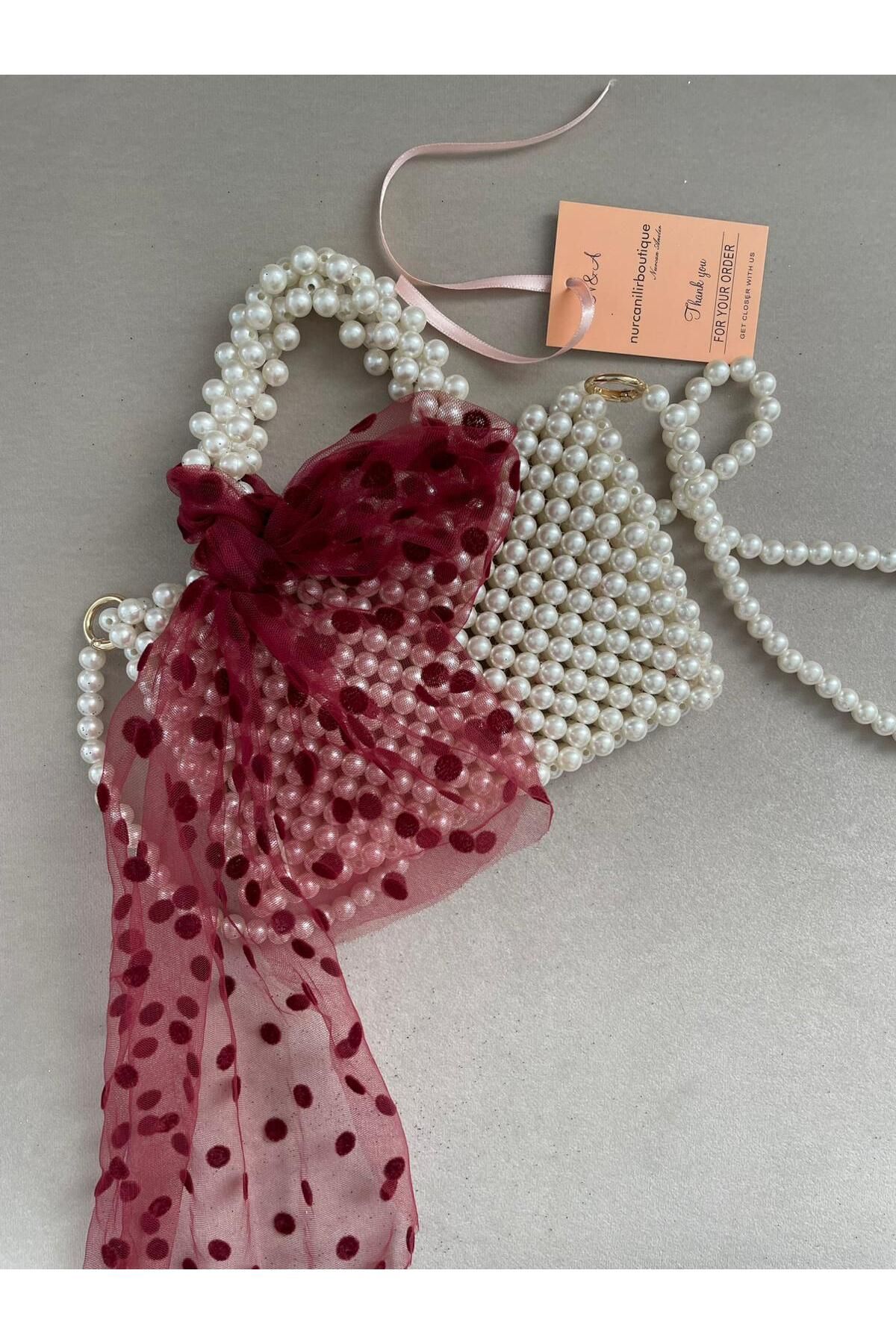 Nurcanilirboutique COQUETTE Çanta AKSESUARI , çanta FULARI