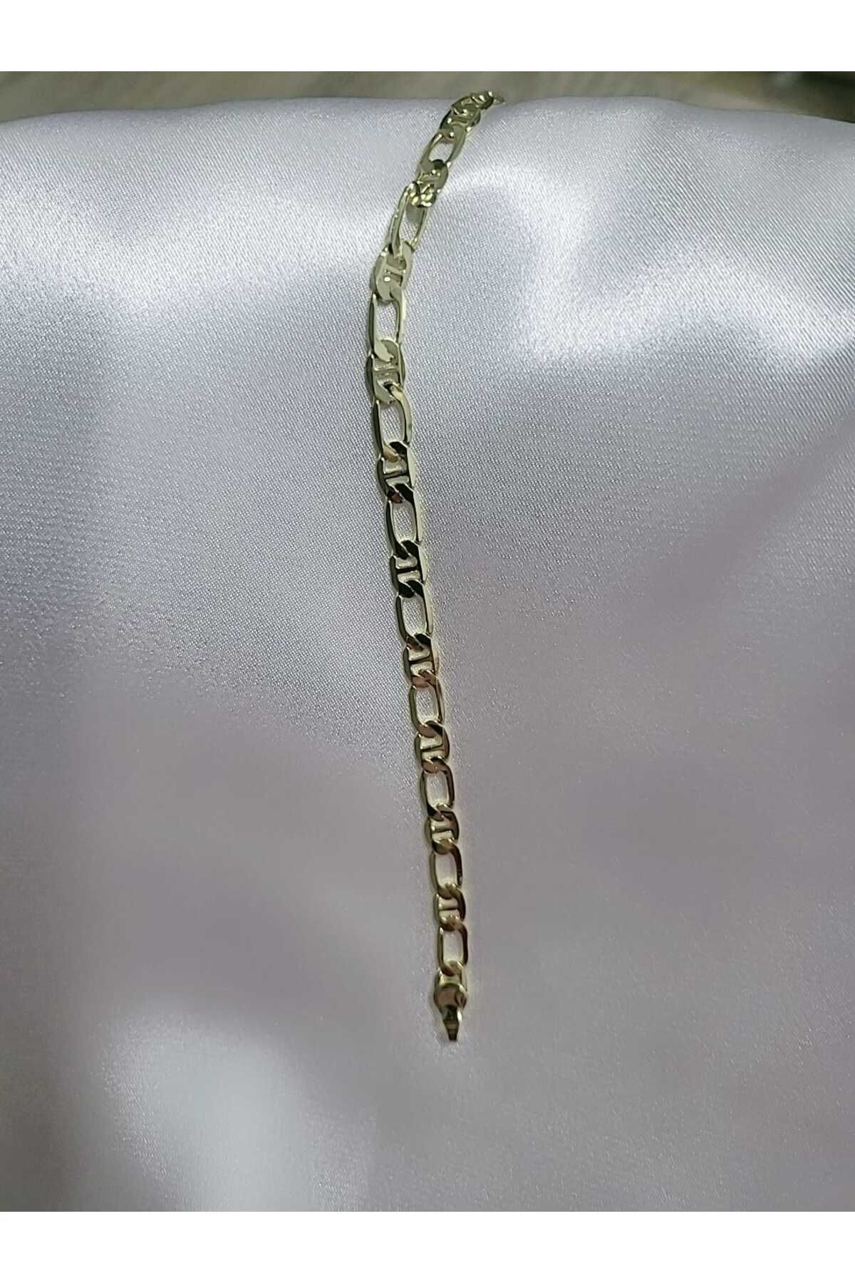 by kayra collection ÇELİK 14 K RENGİNDE KUYUM MODEL BİLEKLİK