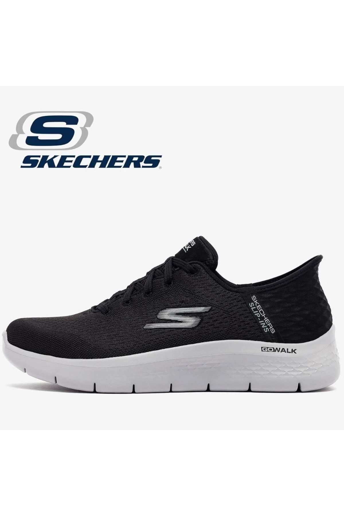 SKECHERS Go Walk Flex-new World 216505TK Günlük Erkek Spor Ayakkabı SİYAH