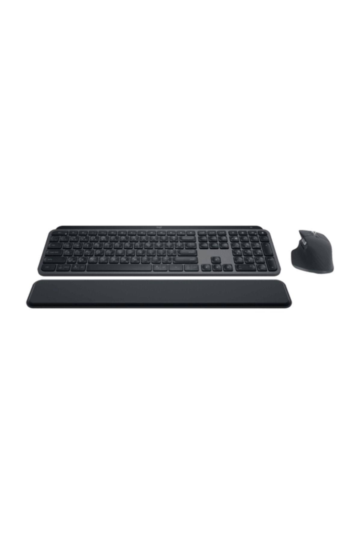 logitech-MX Keys Combo Gen 2 - Wireless Keyboard & Mouse, BT/Logi Bolt, Eng/Arabic, Graphite 2