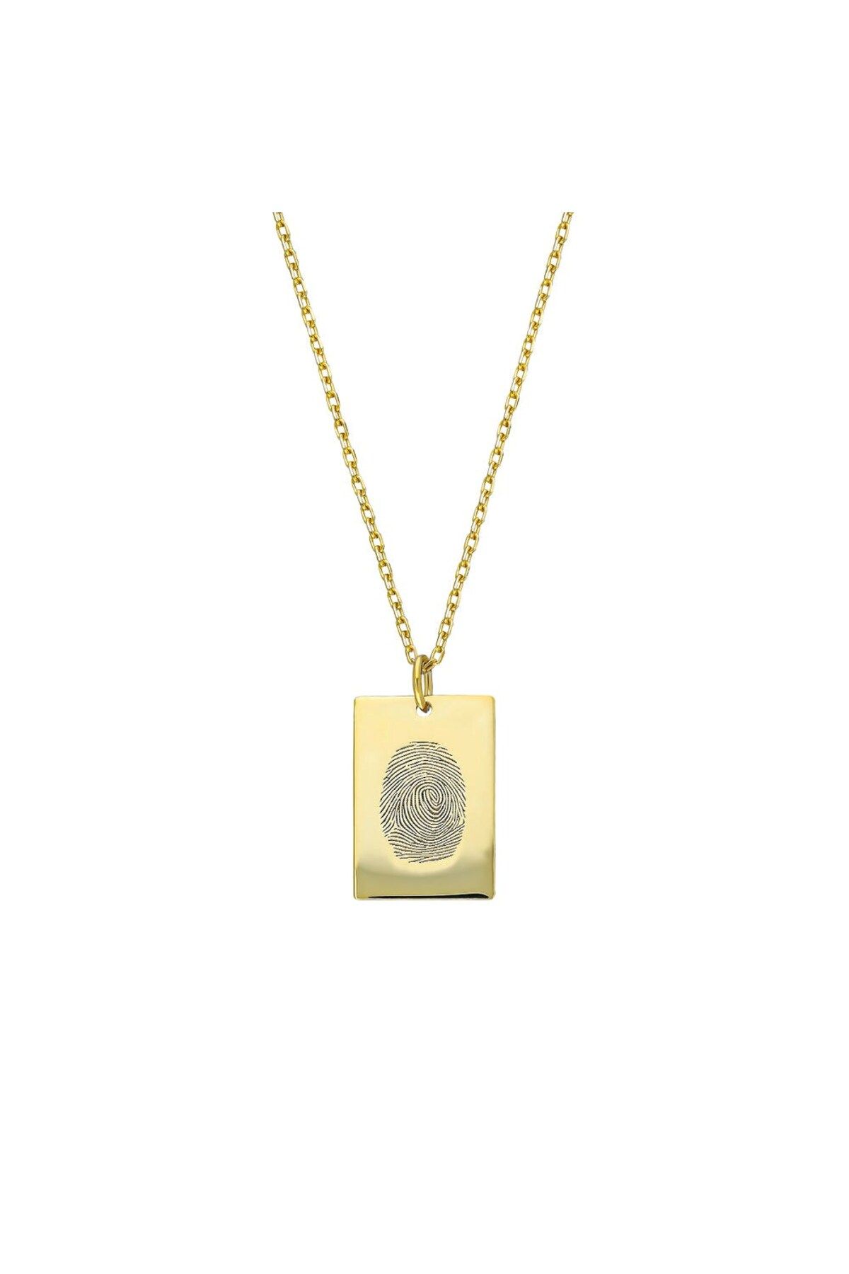 beonejewelry PARMAK İZİ KOLYE | 925 GÜMÜŞ