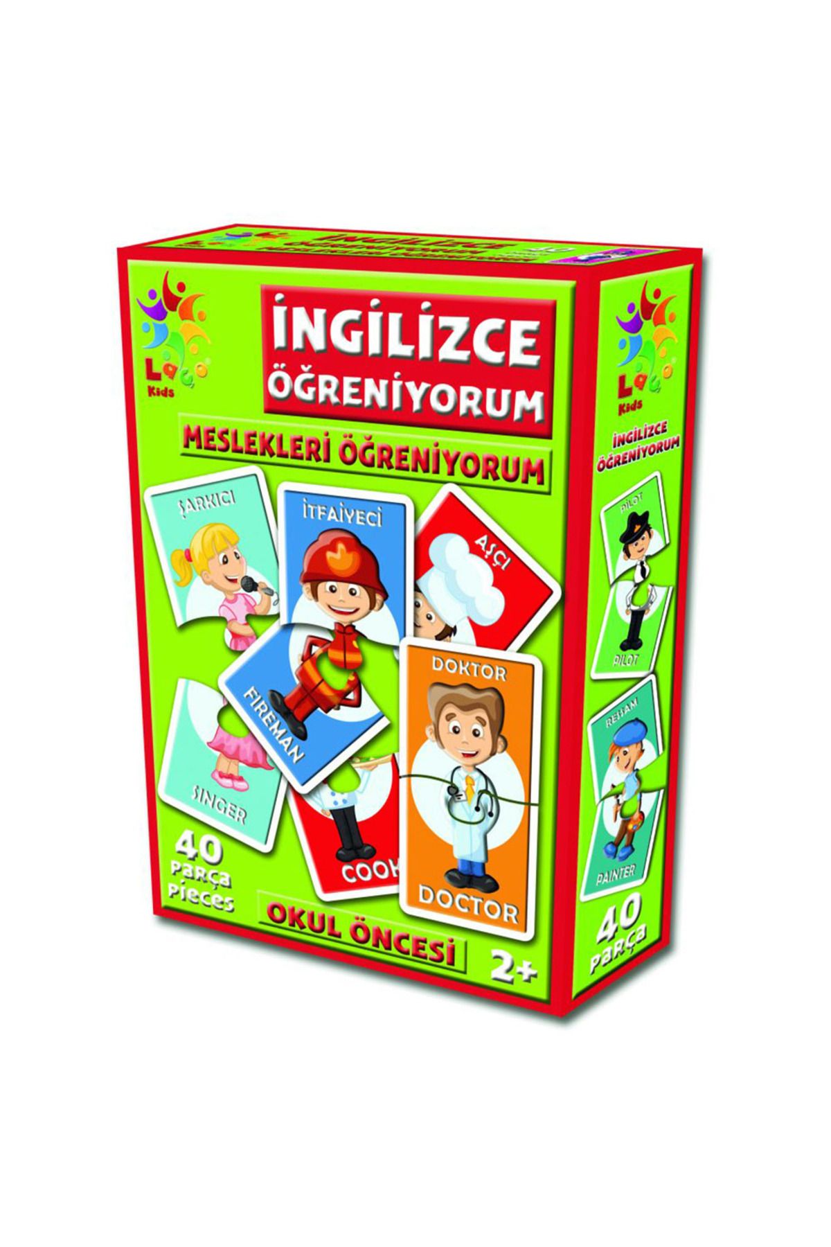LAÇO EĞİTİCİ OYUN KARTLARI İNGİLİZCE ÖĞRENİYORUM