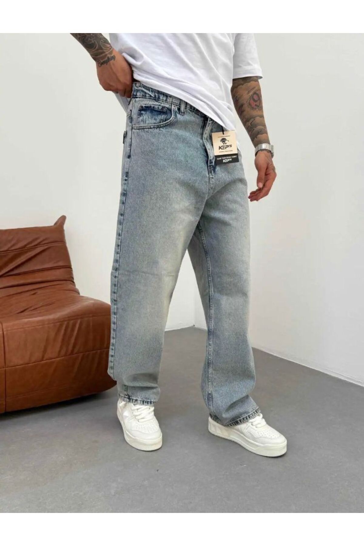 BAGGY Relax Baggy Kot Pantolon