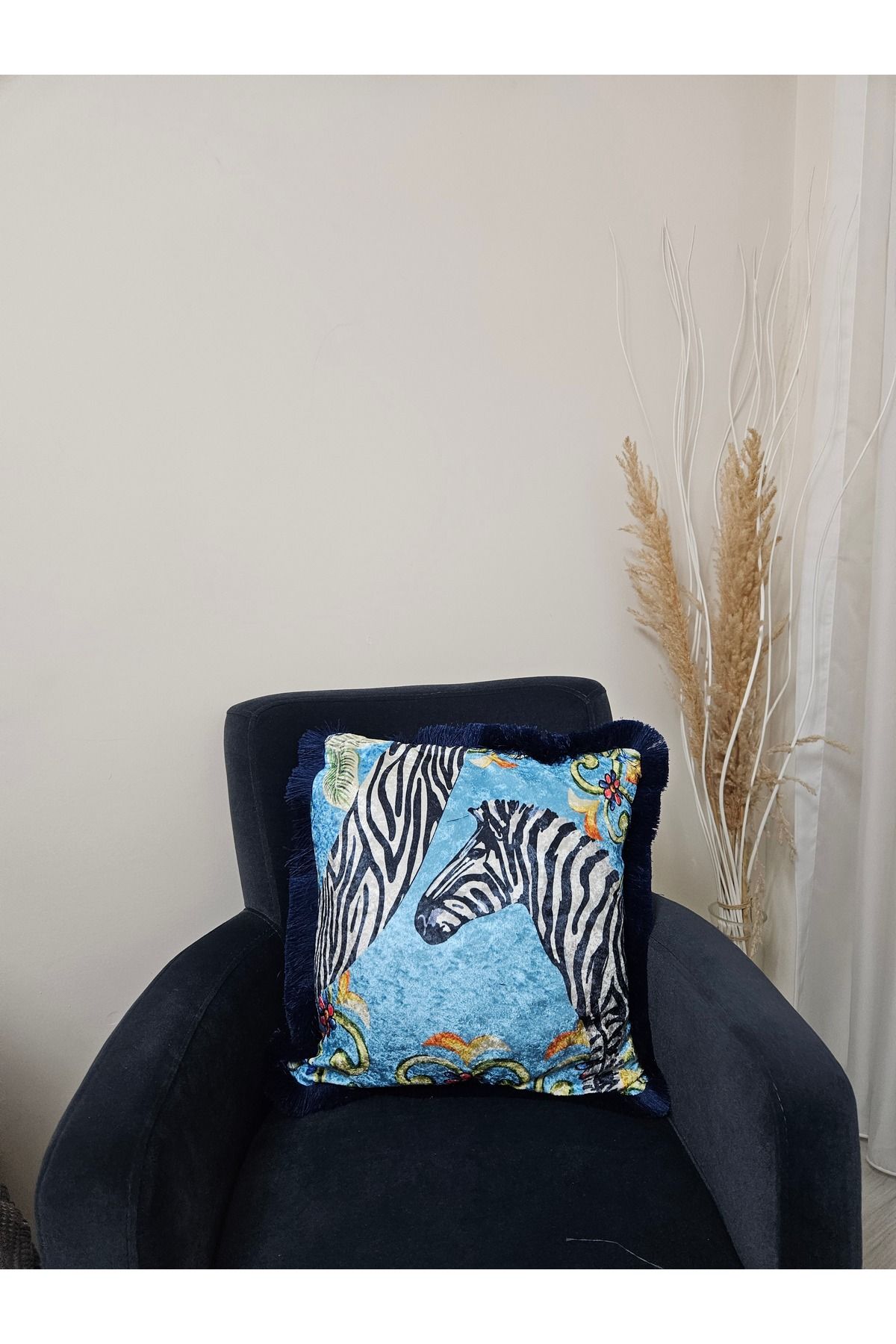 MİMSEGÜN DEKOR Zebra Kırlent