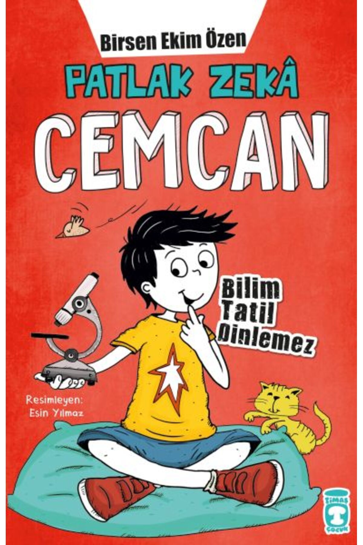 Destek Yayınları Patlak Zeka Cemcan Bilim Tatil Dinlemez Fleksi Cilt