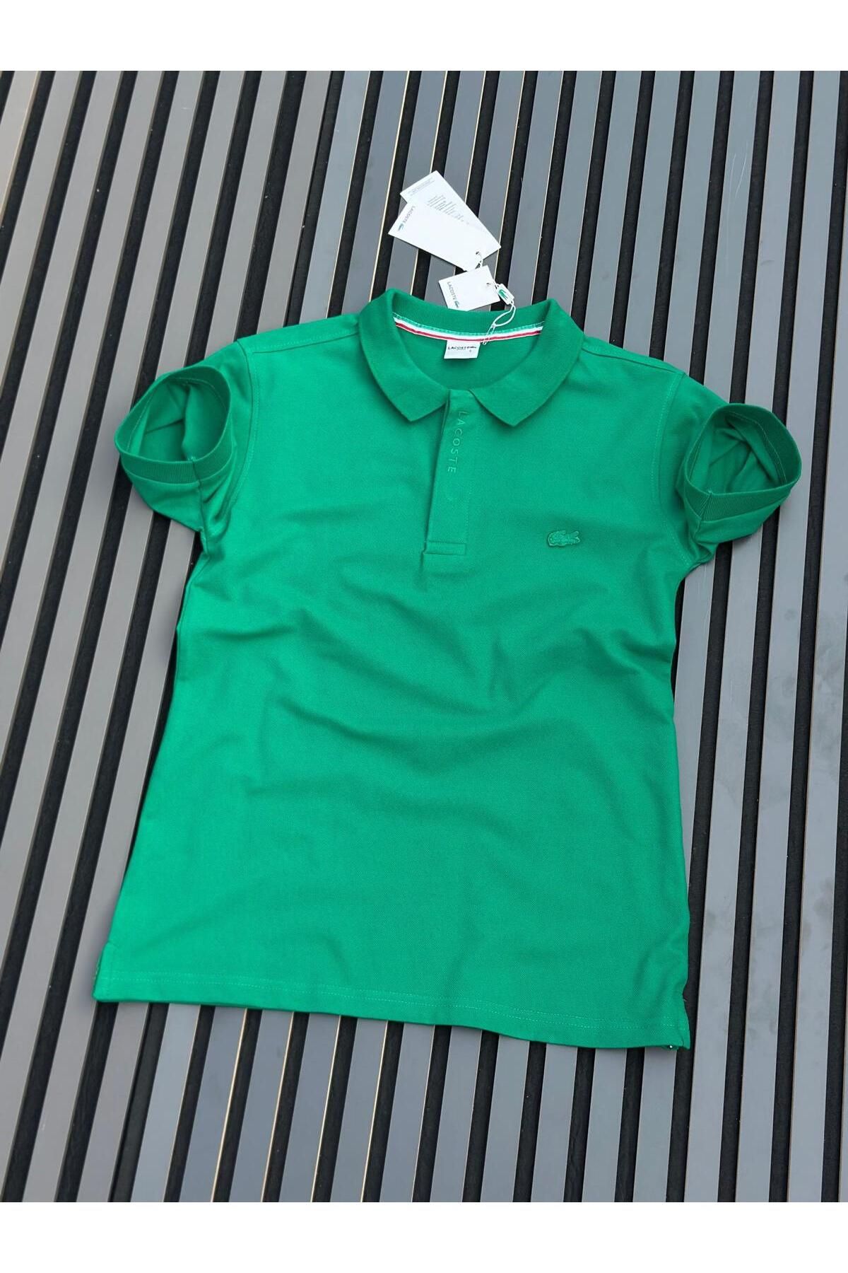 ZAGİ Erkek Polo Yaka Düz Tişört