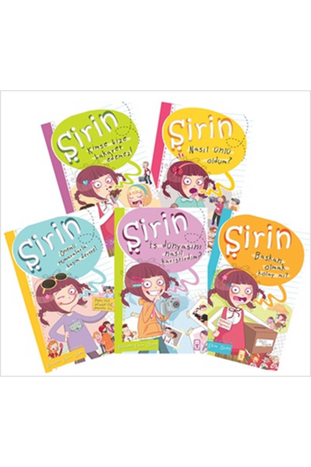 Destek Yayınları Şirin İş Başında 01 Set 5 Kitap Takım