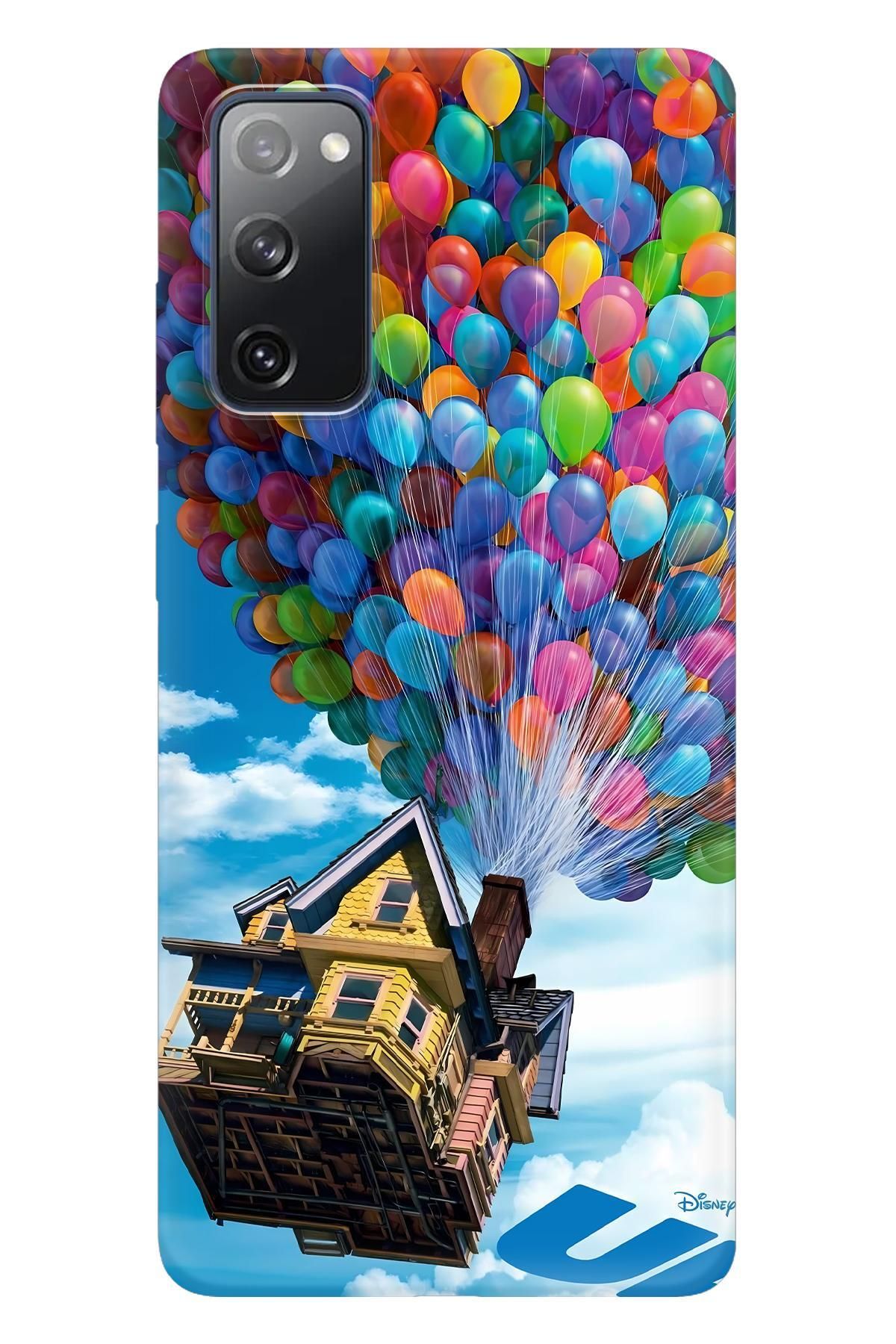 Lopard Samsung Galaxy S20 İz Bırakmayan Kılıf Covers 28 Yukarı Bak Afiş Mavi Kırmızı