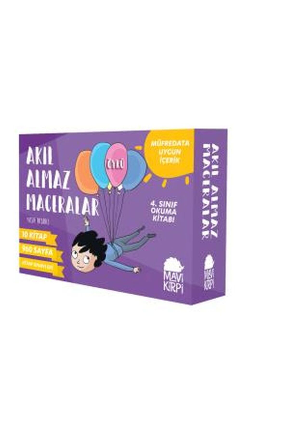 Karatay Yayınları Akıl Almaz Maceralar 4 Sınıf Seti 10 Kitap