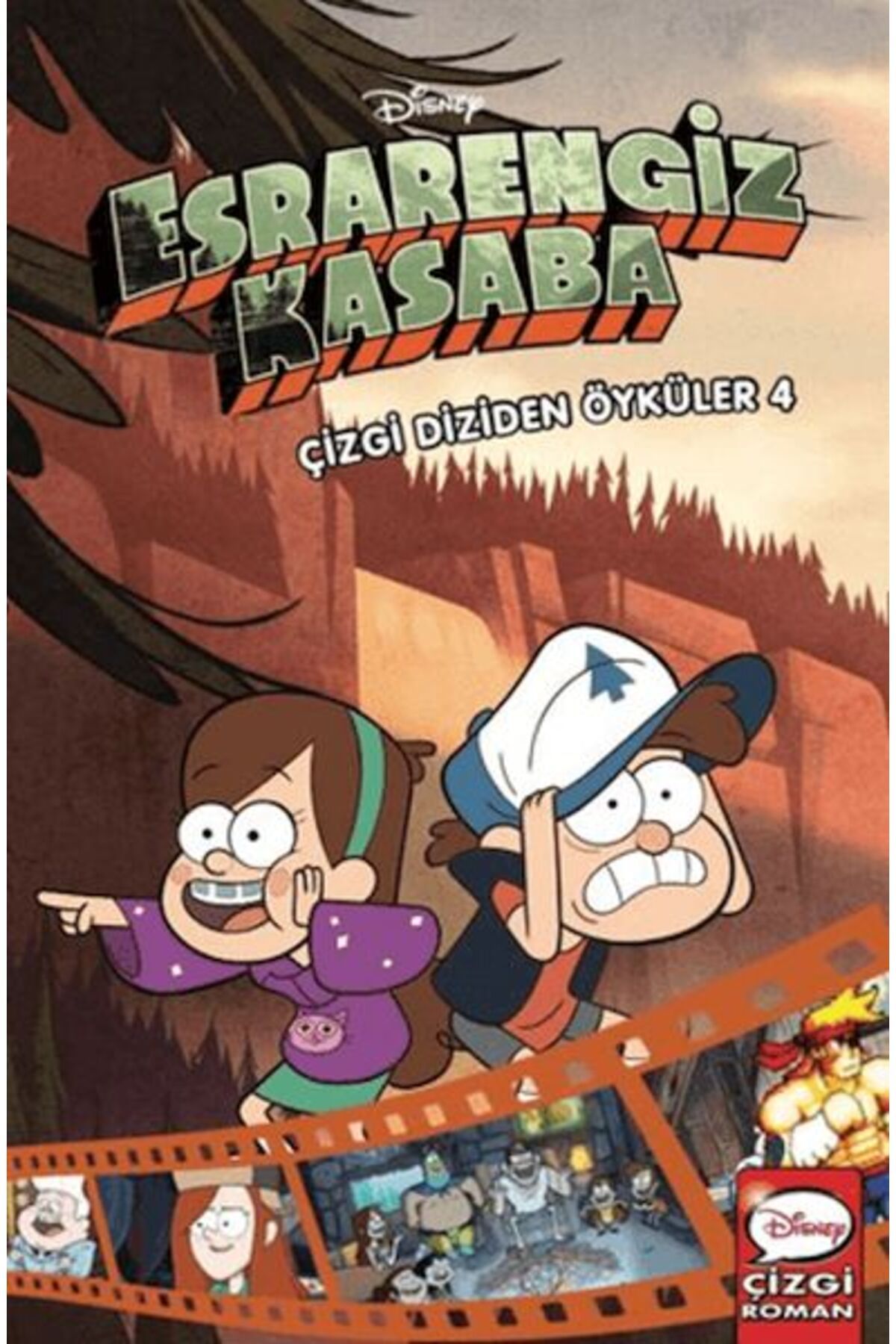 Destek Yayınları Disney Esrarengiz Kasaba Çizgi Diziden Öyküler 4