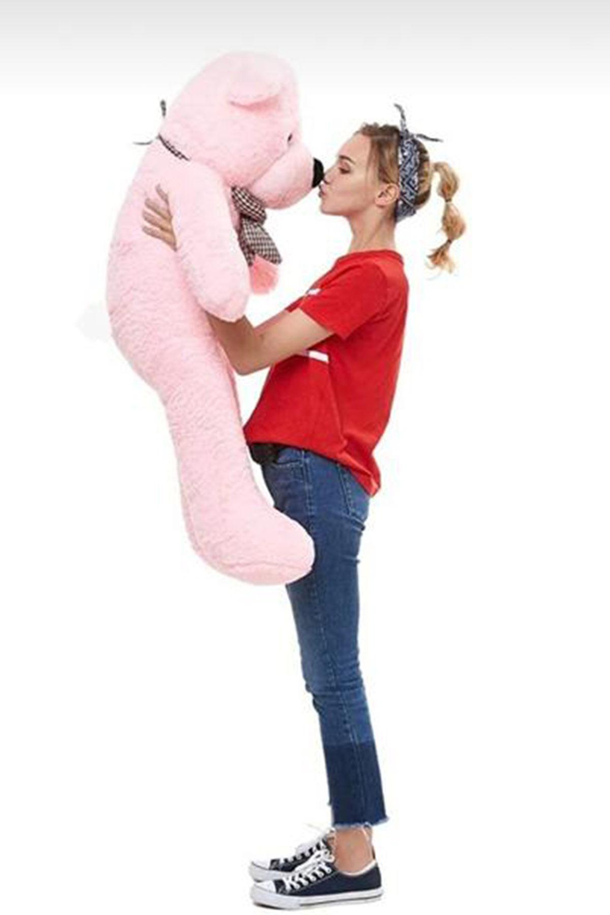 MİLJA 100 cm Papyonlu Peluş Ayıcık fotoğrafı 3 (önizleme)