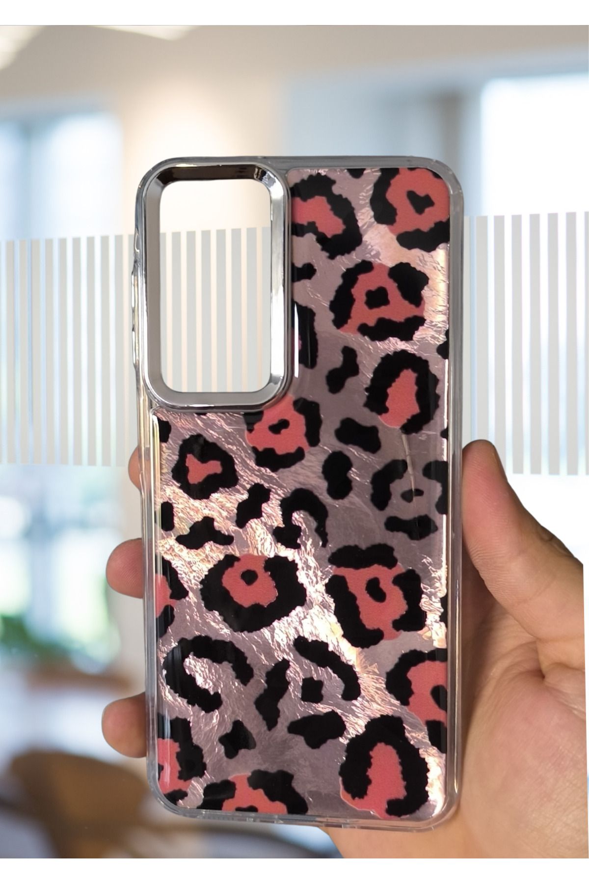 BCASE Samsung S20 Fe Leopar Desenli Kılıf Lüx Silikon