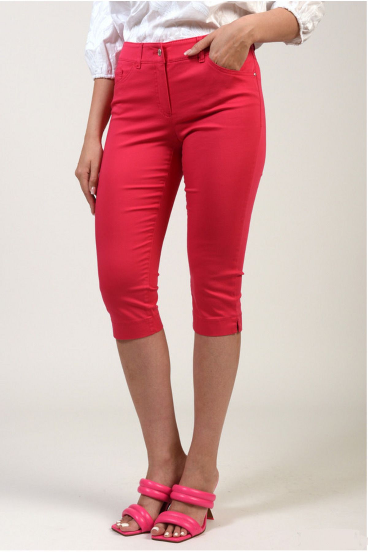 Fibula Silimfit toparlayıcı havuç paça pamuk jeans kapri