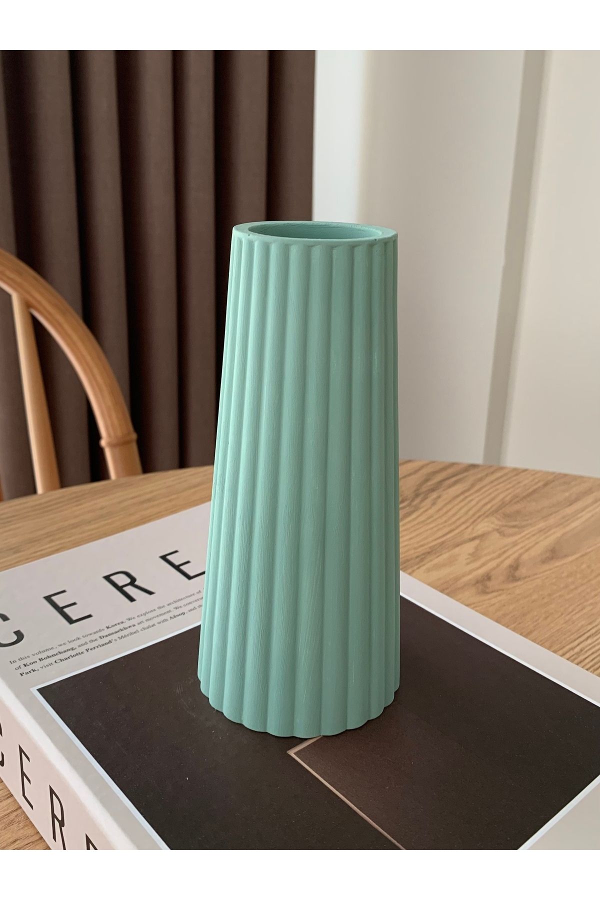 Home Bohem Tarz Pinterest Büyük Boy Vazo Çizgili Mint Yeşili İskandinav Vazo