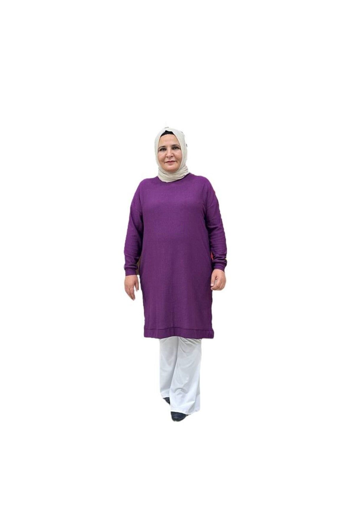 Sevda Kılınç Büyük Beden Bürümcük Tunik