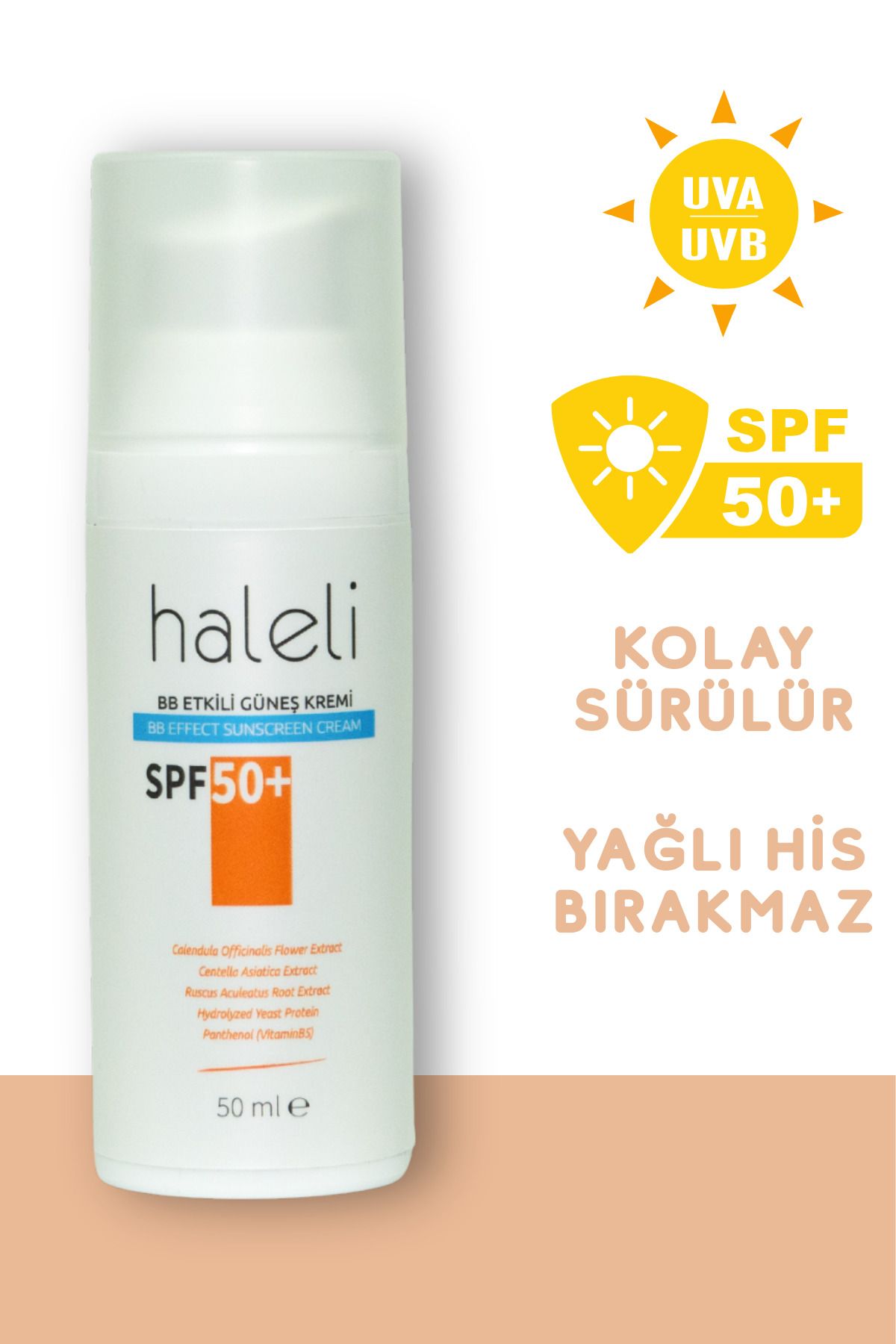 haleli BB ETKİLİ GÜNEŞ KREMİ