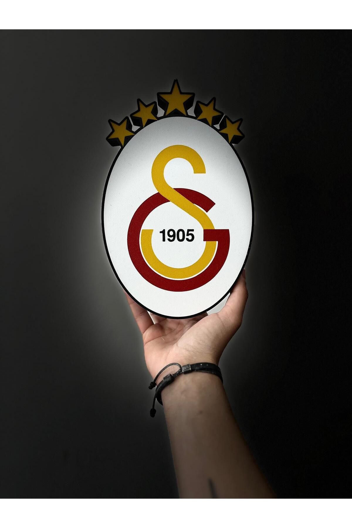 OzzeyCandle GALATASARAY 5. YILDIZ TABLO IŞIKLI