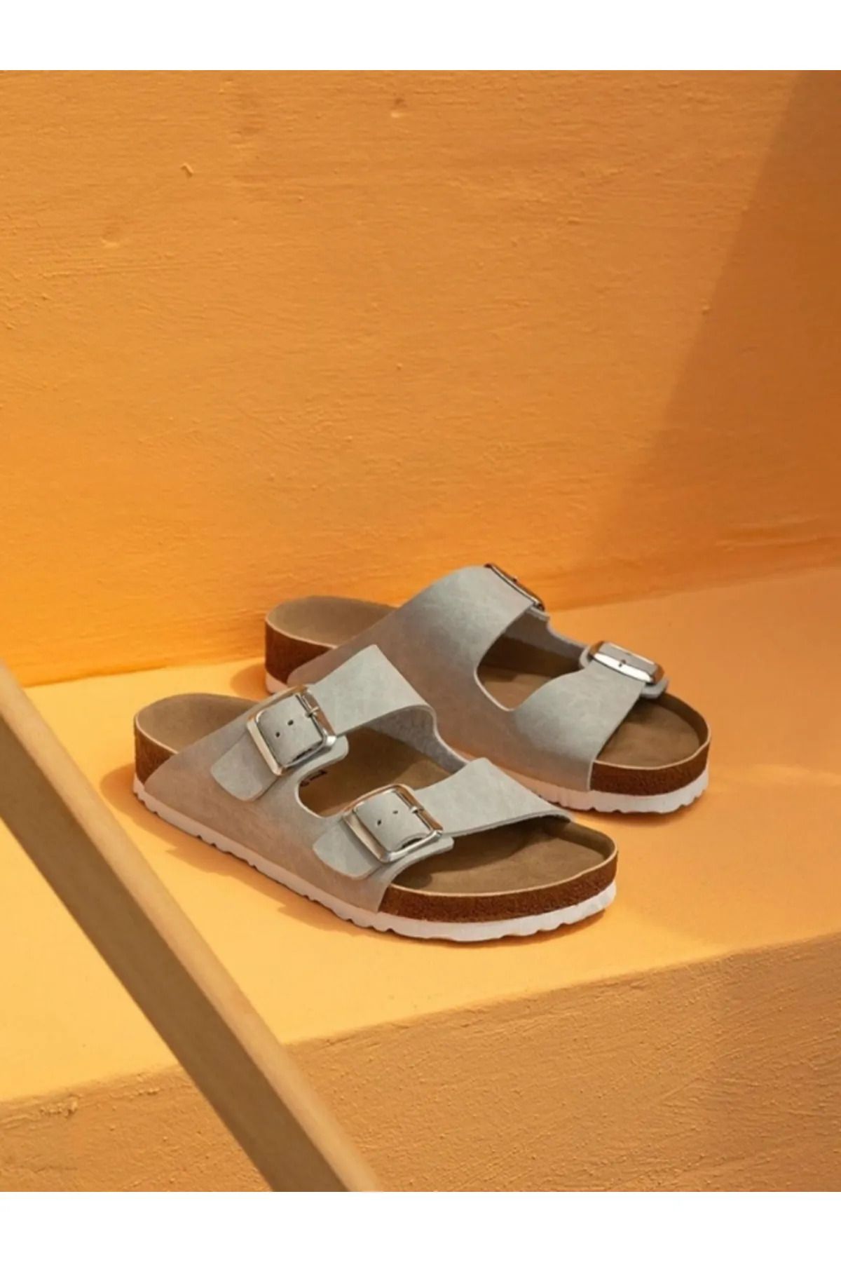 Magia Comfort Birken Model Ortopedik Çift Toka Terlik