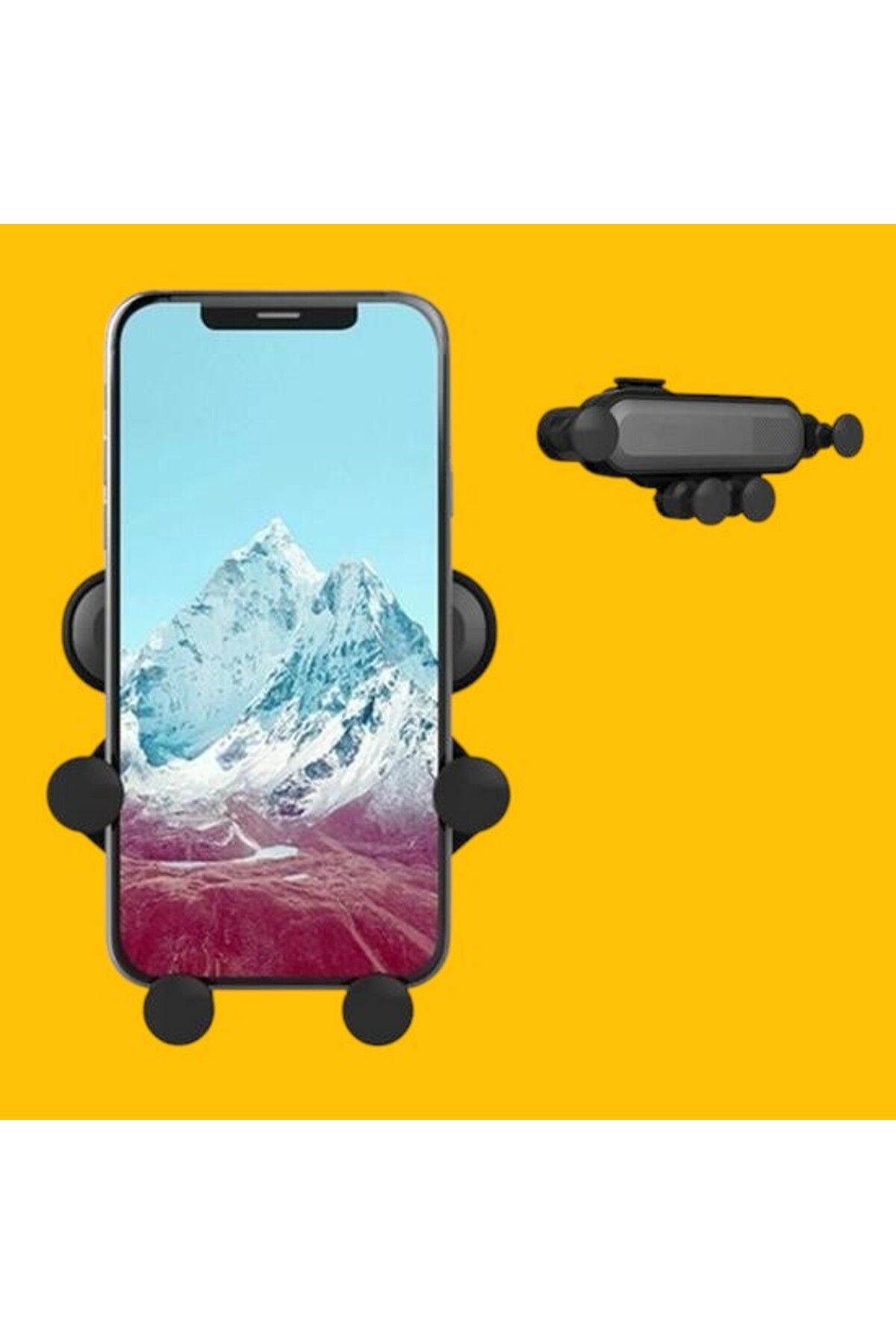 PratikAI 4 Nokta Destekli Araç İçi Ahtapot Telefon Tutucu | Güvenli & Stabil