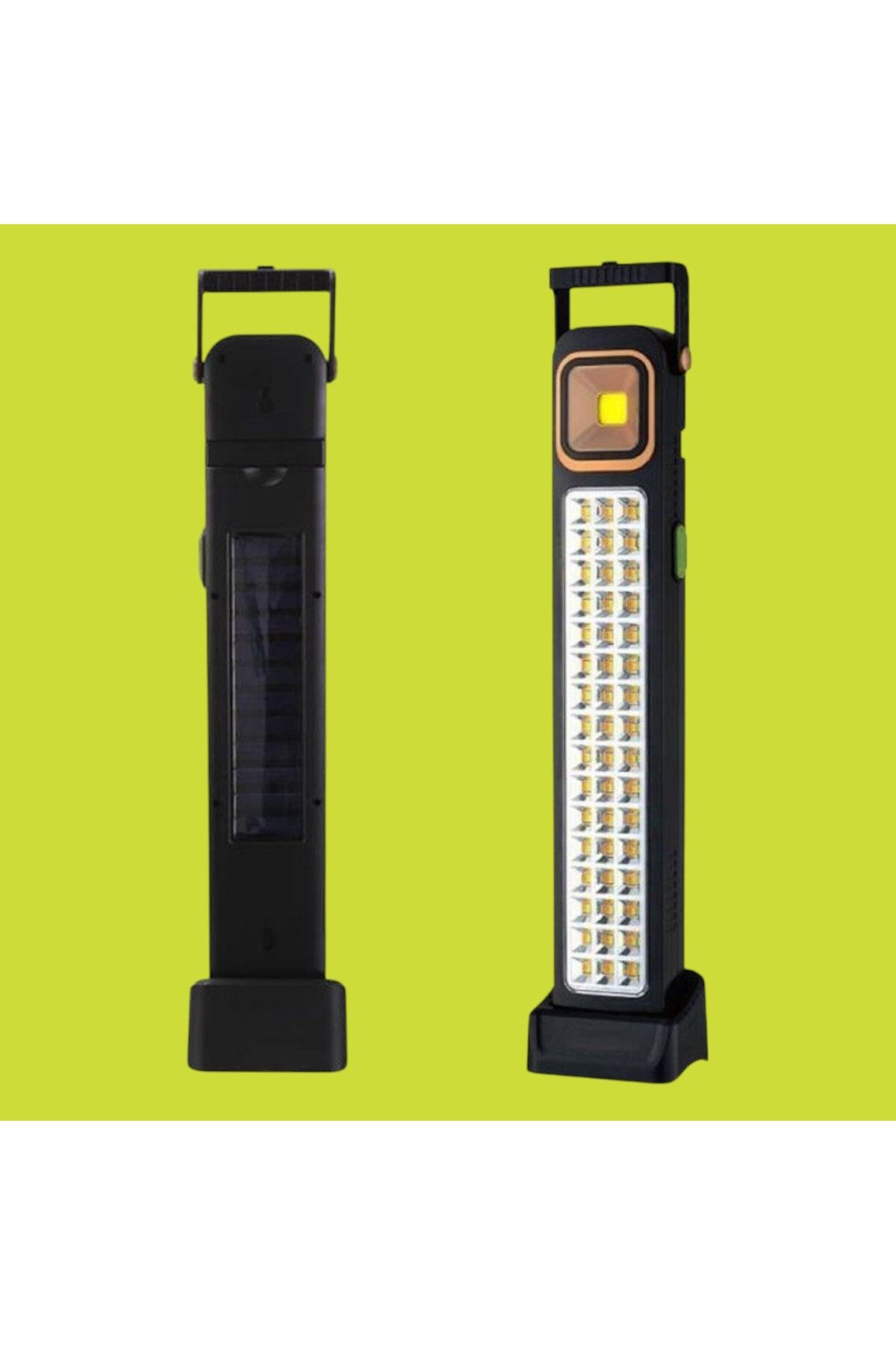 PratikAI 5 Fonksiyonlu Güneş Enerjili 48 LED Işıldak | Hareket Sensörlü & Su Geçirmez