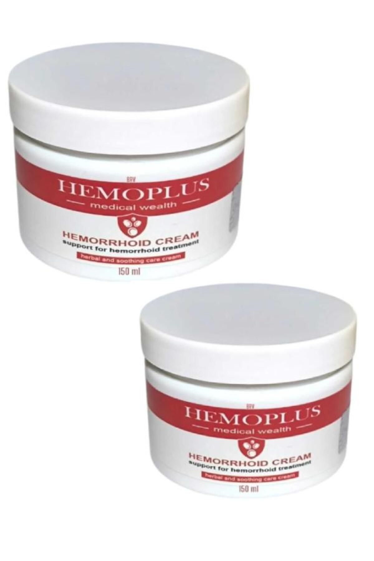 deryame Hemoplus Hemo.roid Yanma Ve Sızı Masaj Bakım Kremi 150 ml X 2 Adet