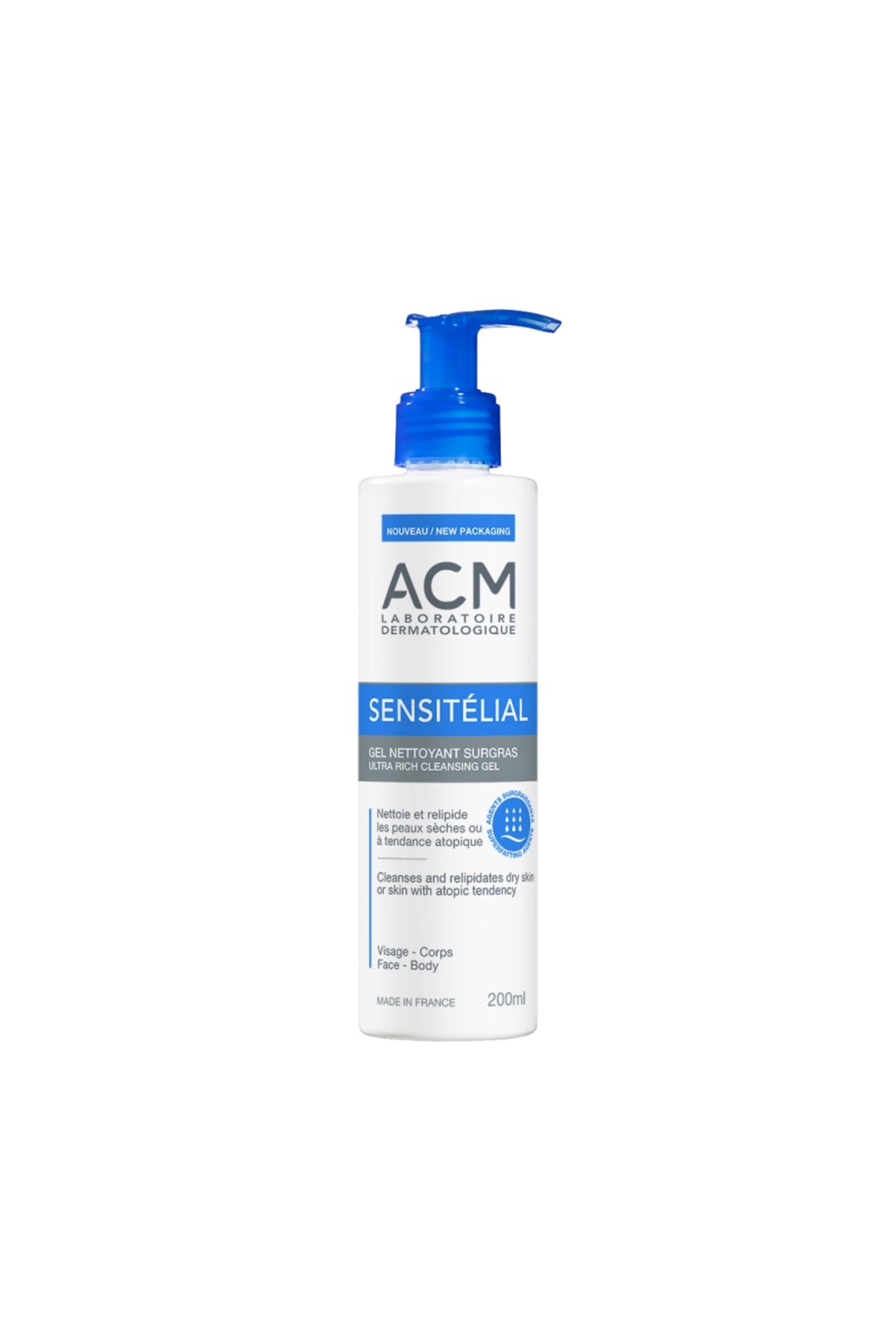 ACM-ACM Sensitive Cleansing Gel Facial Wash - 200 ml 1