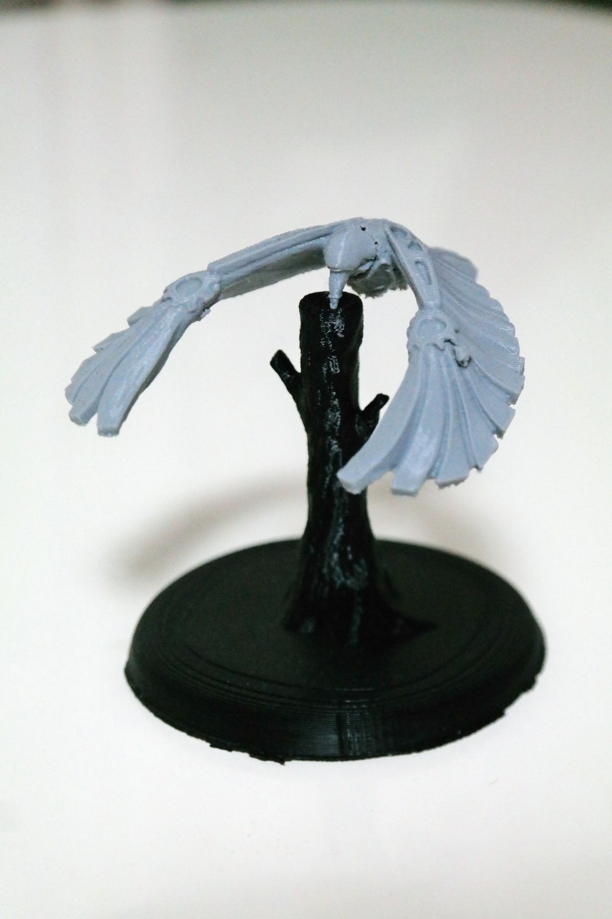 Uzman3D Denge Kuşu Eğitici Oyuncak ve Masa Süsü Gri