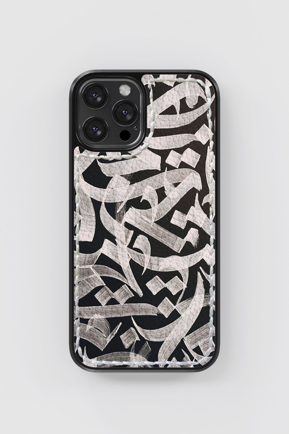 No28studio Blush Deri Ve Dikişli Telefon Kılıfı