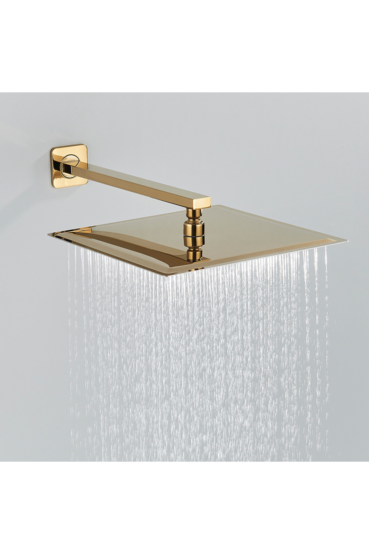 Blackswan Design-Set baterie dus, Blackswan, Tip M60.13, model auriu lucios cu pipa cascada, dimensiune 30 cm 4
