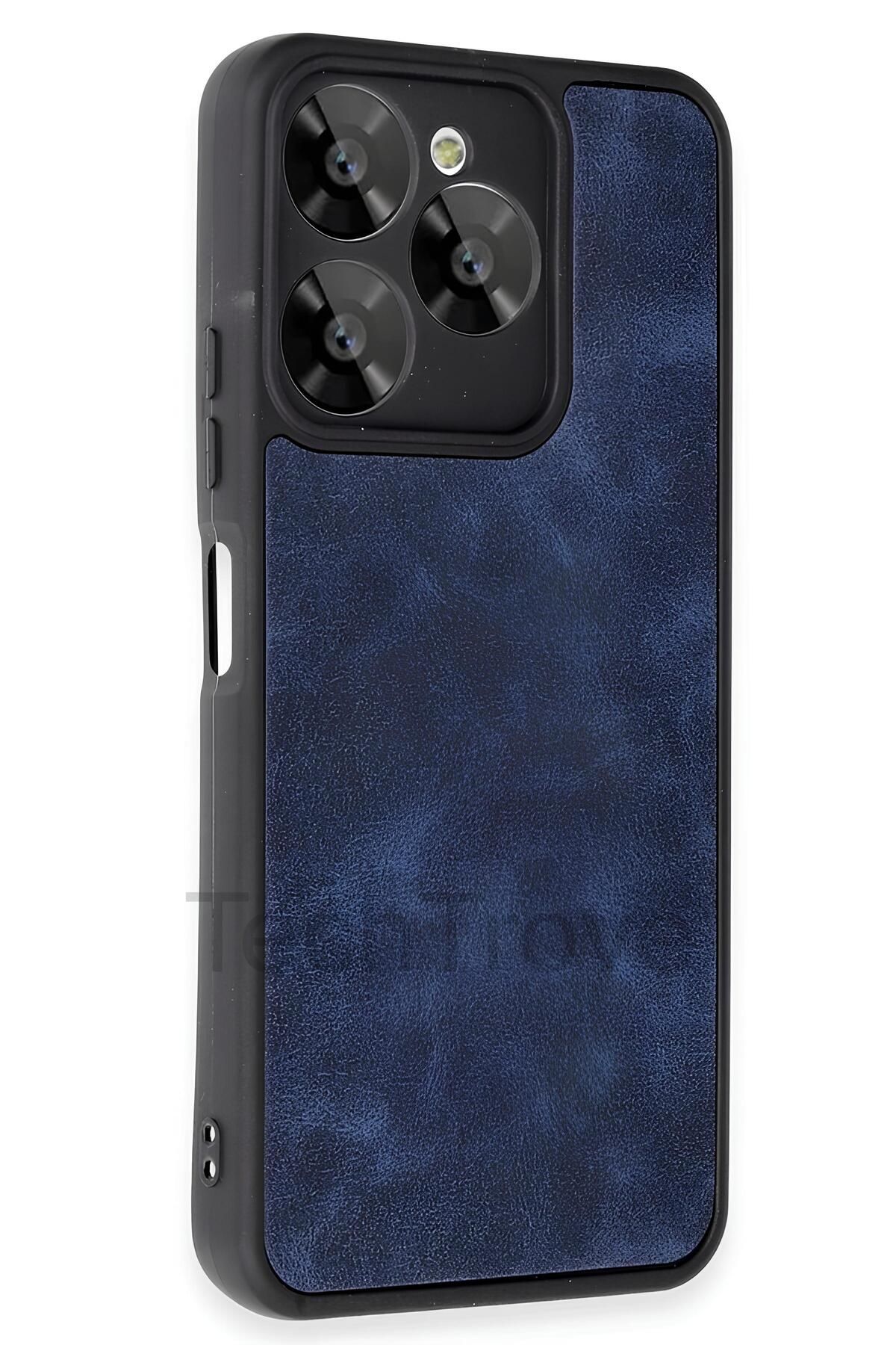 TechTrove General Mobile Era 50 Kılıf Premium Deri Dokulu Ekstra Darbe Korumalı Kapak