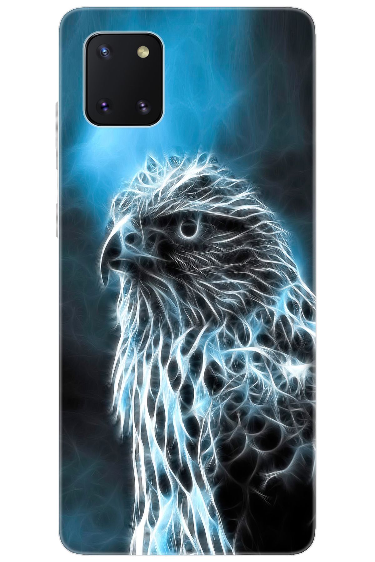 Ceppare Samsung Galaxy Note 10 Lite (SM-N770F) Uyumlu Kılıf Desenli Silikon Şahin STK:196 CP-a5CMPvC