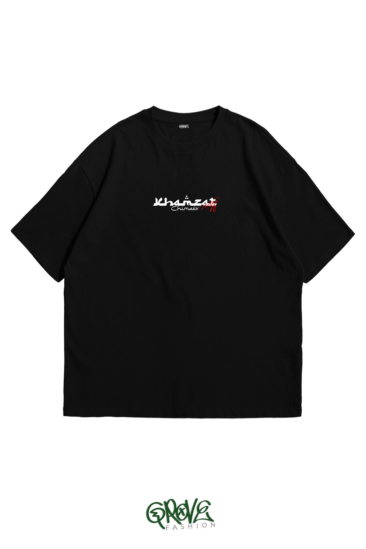Grove Fashion Khamzat Chimaev Baskılı Unisex Oversize T-Shirt