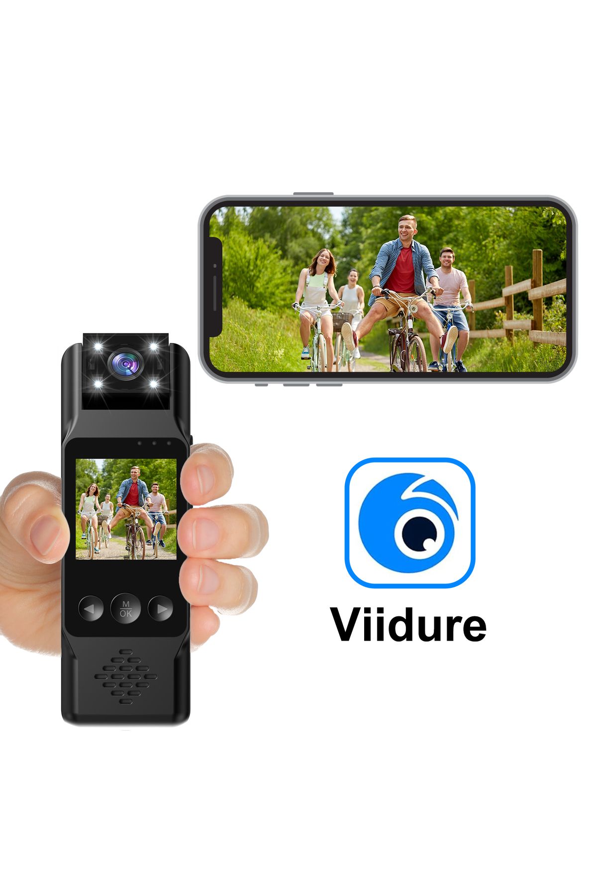 EN SİGA Wifi Mini Kamera 1080P Taşınabilir Dijital Video Kaydedici Polis Vücut Kamerası Gece Görüş Kamera