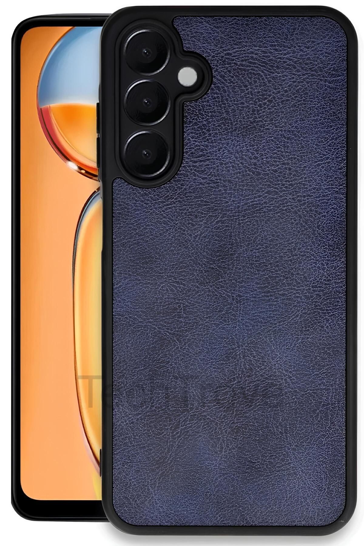 TechTrove Samsung Galaxy S24 FE Kılıf Premium Deri Dokulu Ekstra Darbe Korumalı Kapak