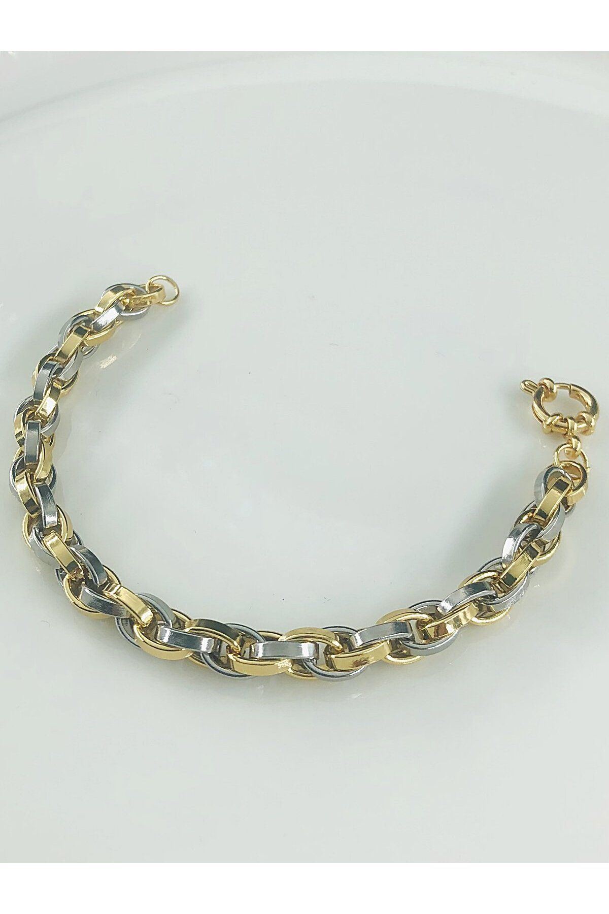 DS DİAMONDSHOP ÇELİK BİLEKLİK ZİNCİR MODEL BYÇLK-202506125
