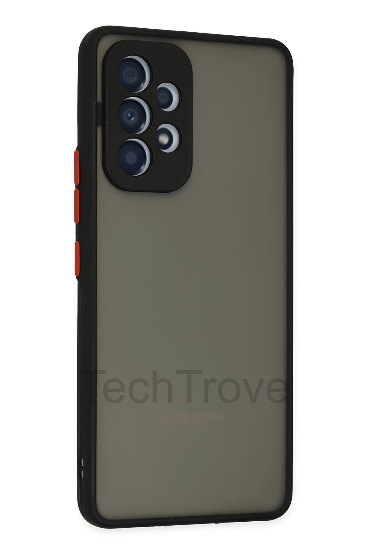 TechTrove Samsung Galaxy A23 Kılıf Darbe ve Kamera Korumalı Lüks Mat Silikon Kapak