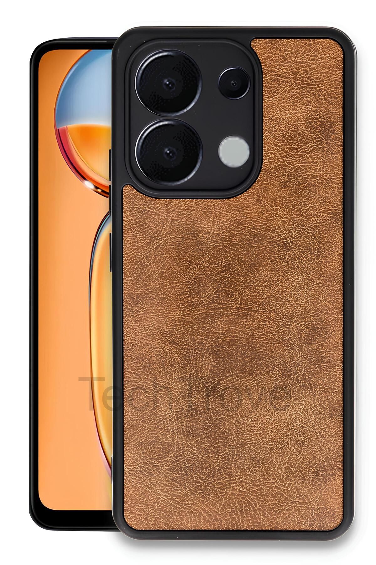 TechTrove Xiaomi Redmi Note 13 Pro 5G Kılıf Premium Deri Dokulu Ekstra Darbe Korumalı Kapak