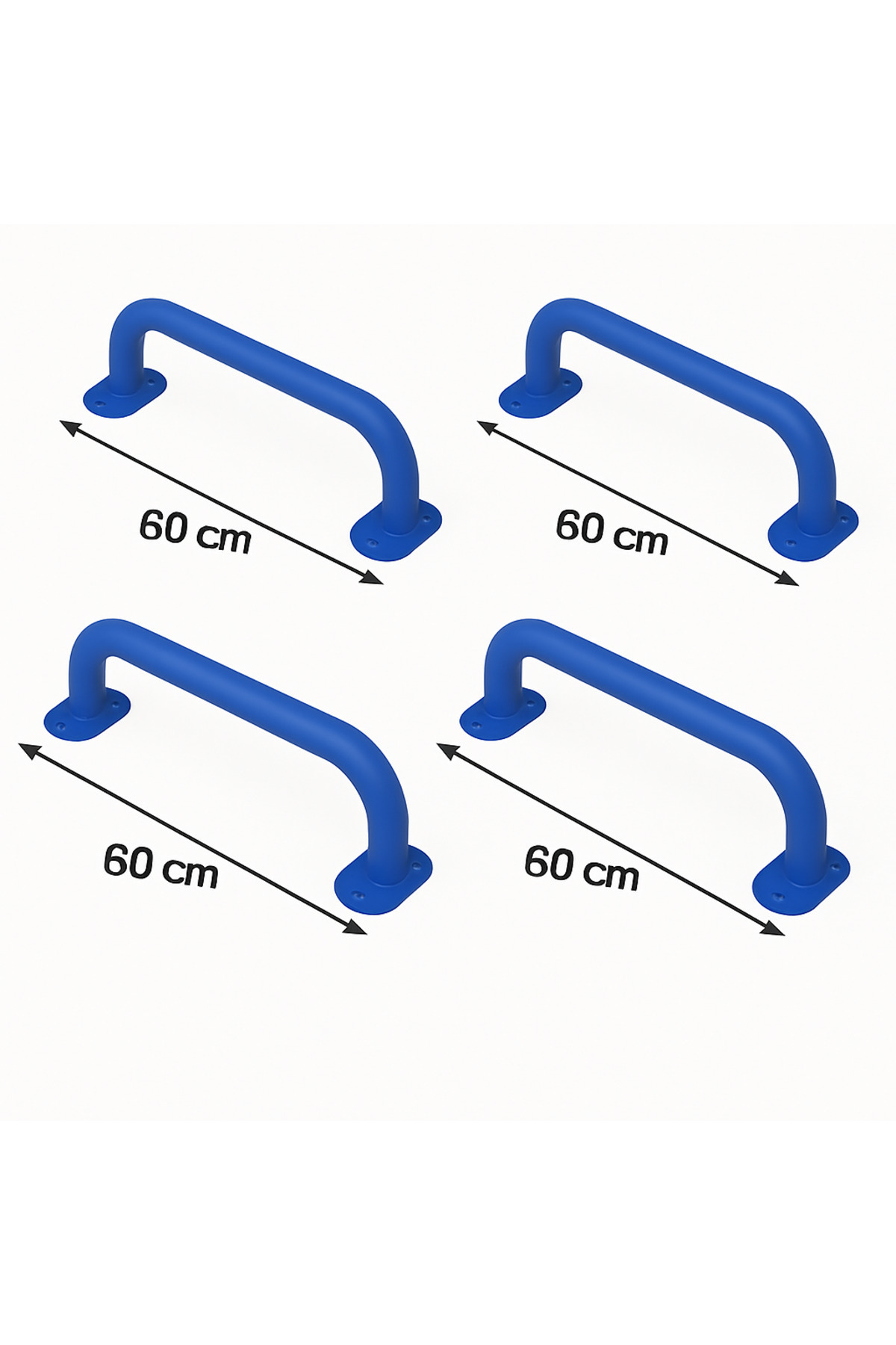 BAUMFEE ÇOCUK TIRMANMA BARI , MAVİ RENK MONKEY BAR (60cm)