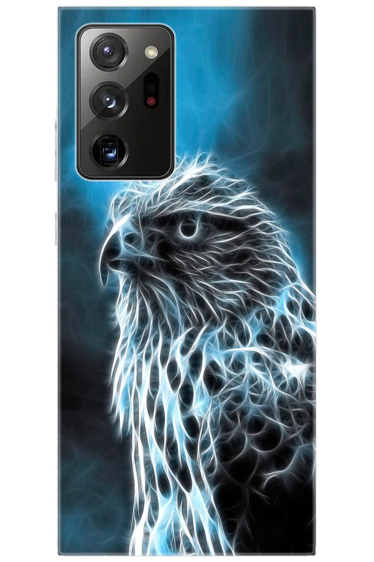Ceppare Samsung Galaxy Note 20 ULTRA (SM-N985F) Uyumlu Kılıf Desenli Silikon Şahin STK:196 CP-hDyZTyQ
