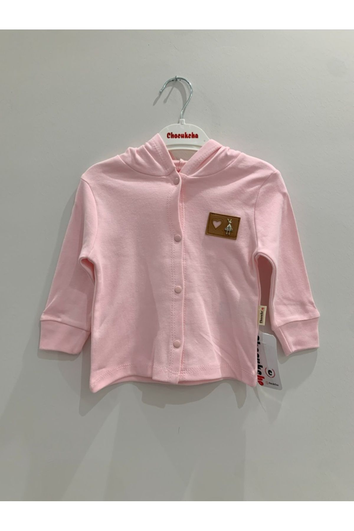 CHOCUKCHA Kız Bebek Kapüşonlu Hırka